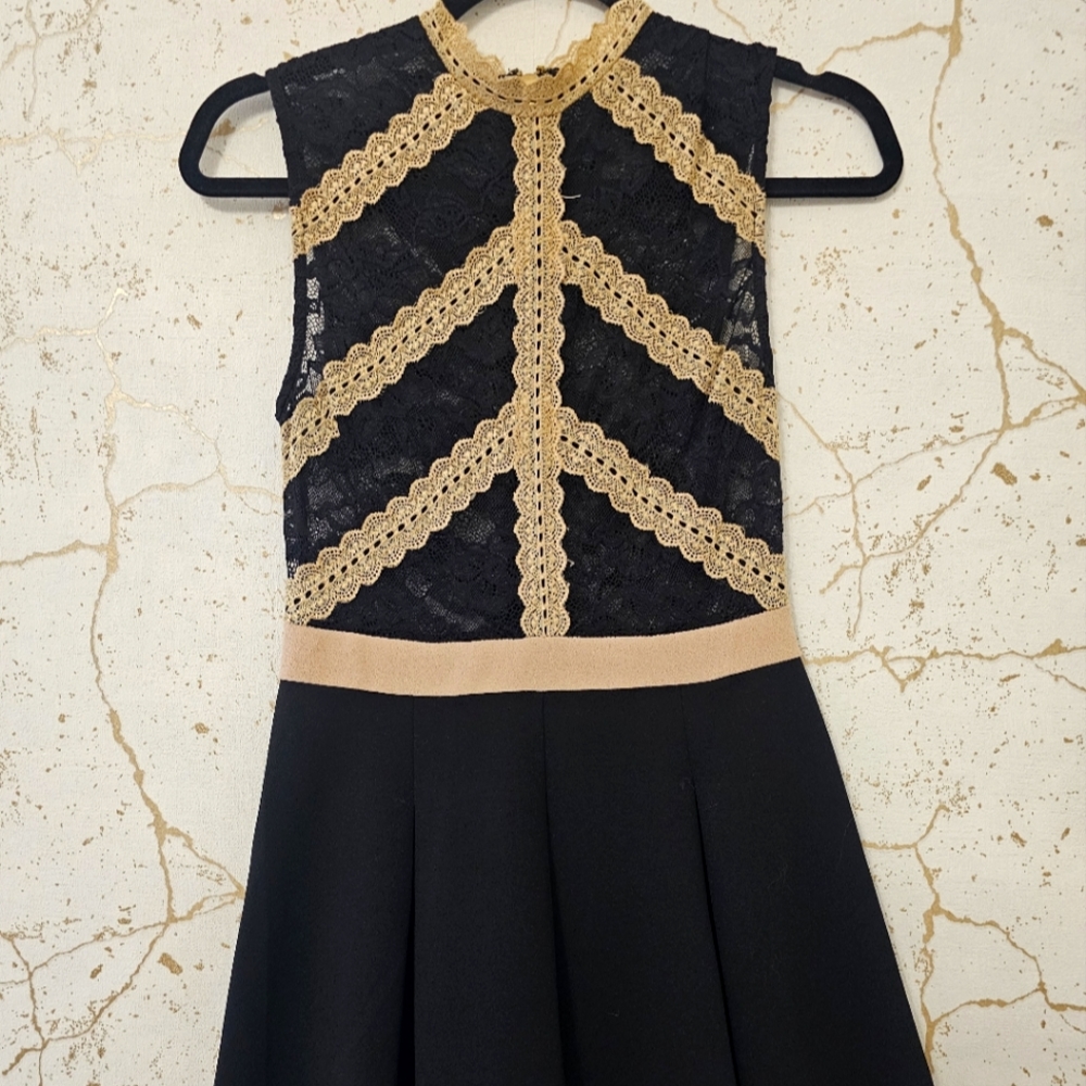 Jumpsuit Black and Gold